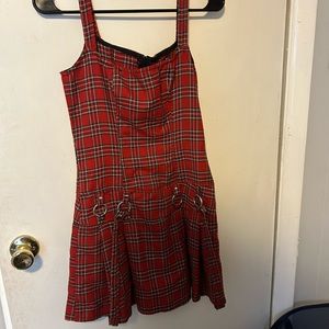 Plaid Lip Service Dress